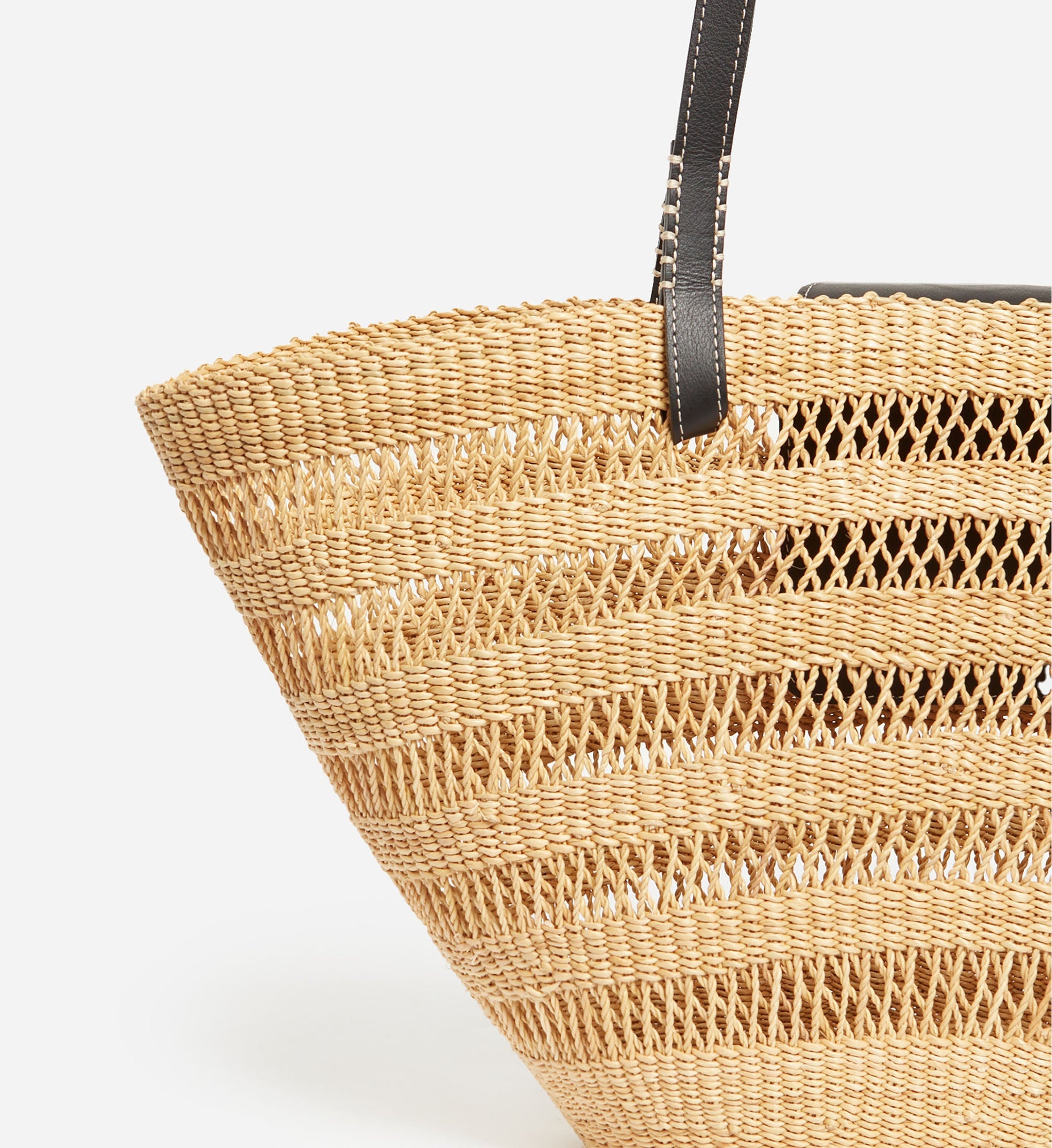 Grand panier Reed - Noir