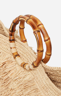 Panier Deia en raphia - Naturel