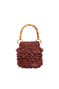 Deia small raffia handbag - Raffia