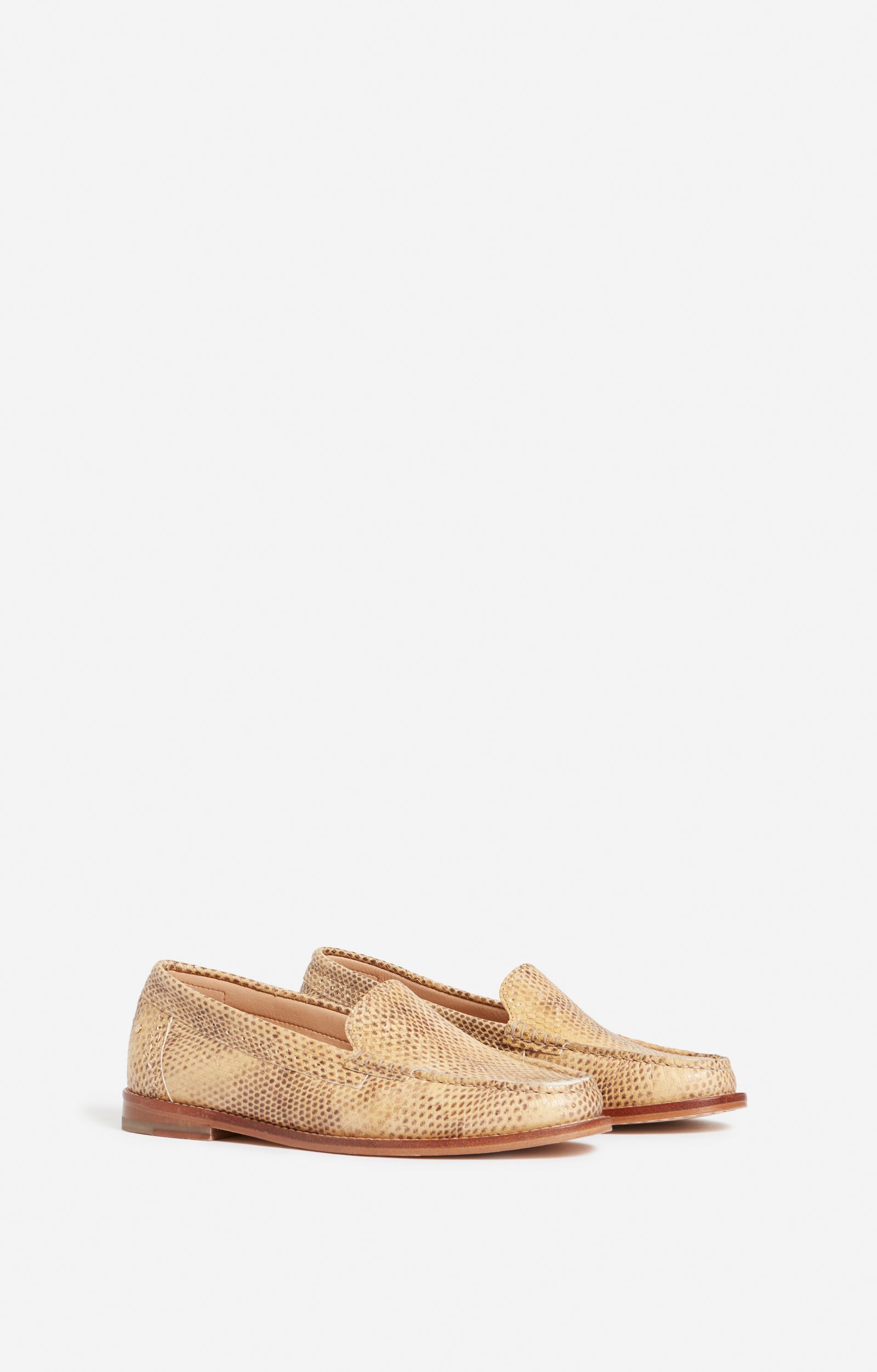 Mocassins en cuir - Blé