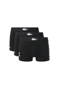 Lot de 3 boxers courts stretch - Noir & Blanc