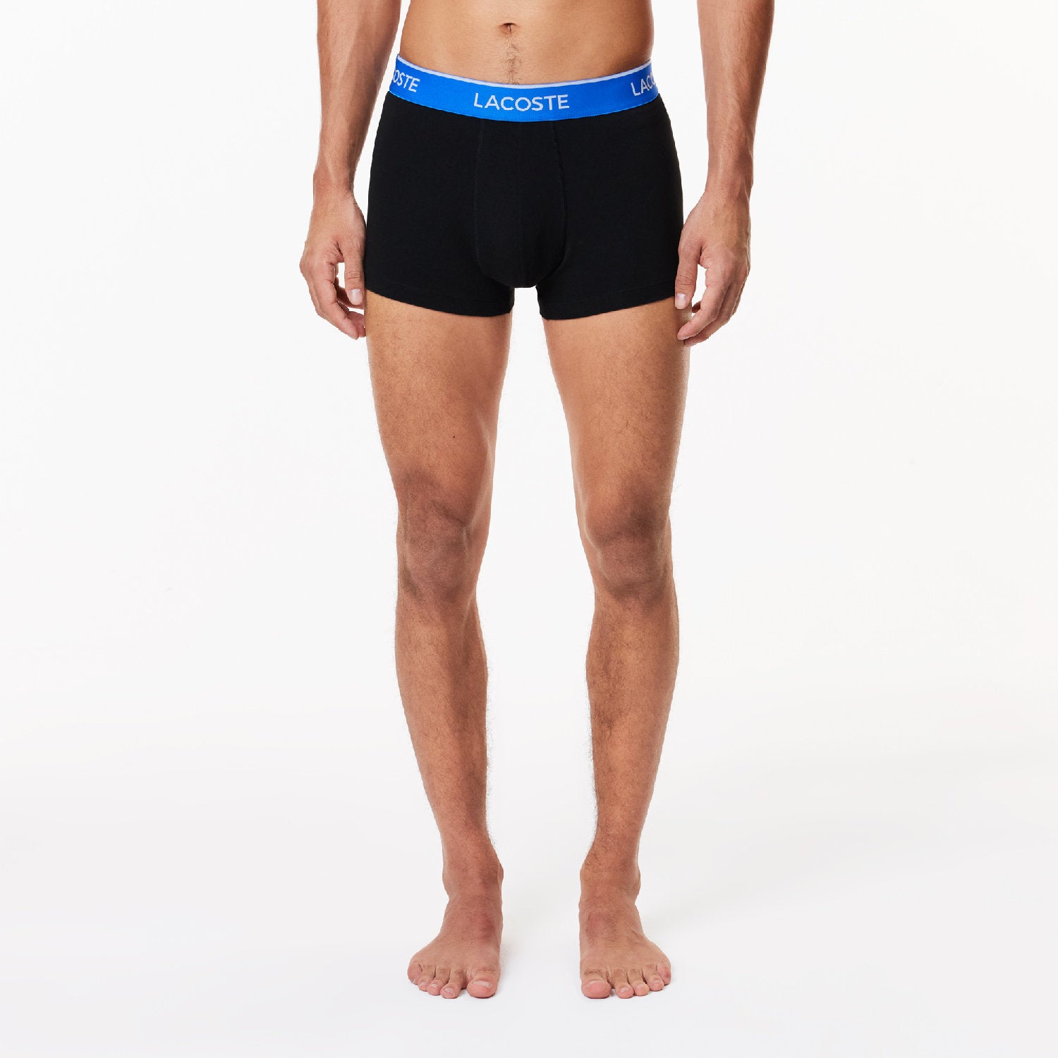 Lot de 3 boxers courts stretch - Noir & Marina