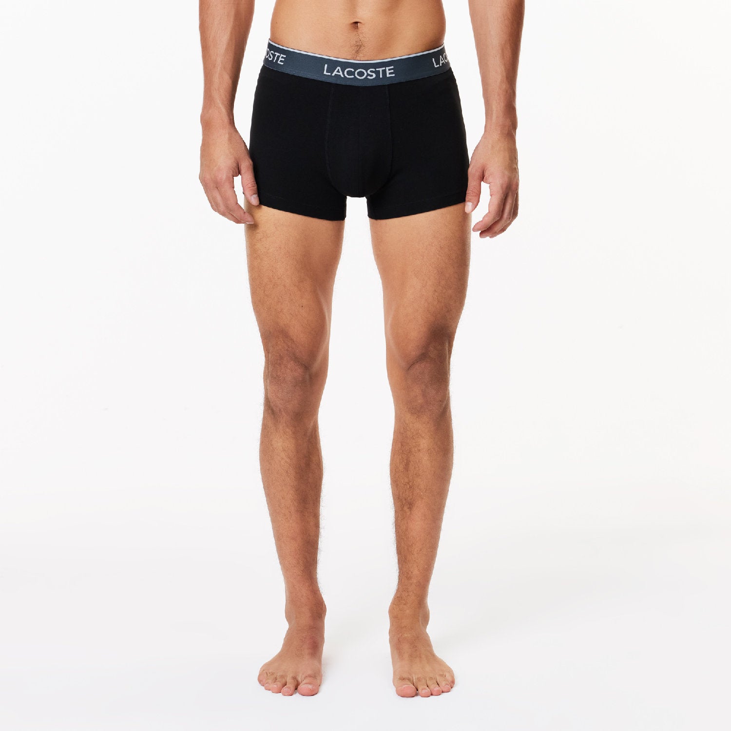 Lot de 3 boxers courts stretch - Noir & Marina