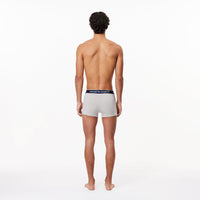 Lot de 3 boxers courts stretch - Argent Chiné