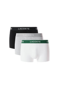 Lot de 3 boxers courts stretch - Noir & Blanc