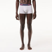 Lot de 3 boxers courts avec ceinture - Marine & Argent