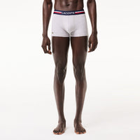 Lot de 3 boxers courts avec ceinture - Marine & Argent