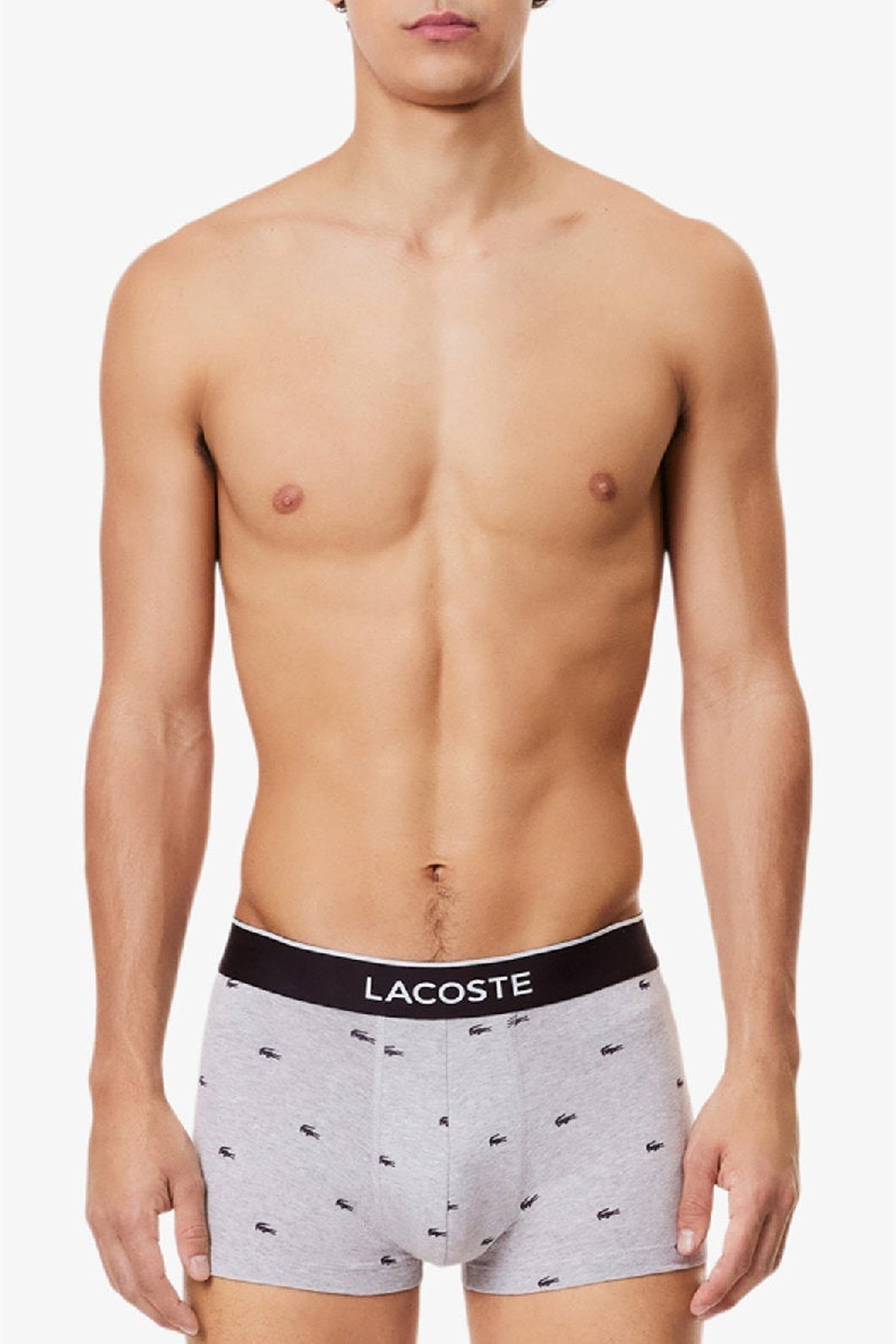 ZDOUBLON_Pack of 3 boxers with logo - Black & Silver