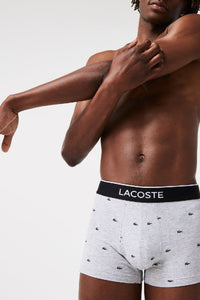 ZDOUBLON_Pack of 3 boxers with logo - Black & Silver