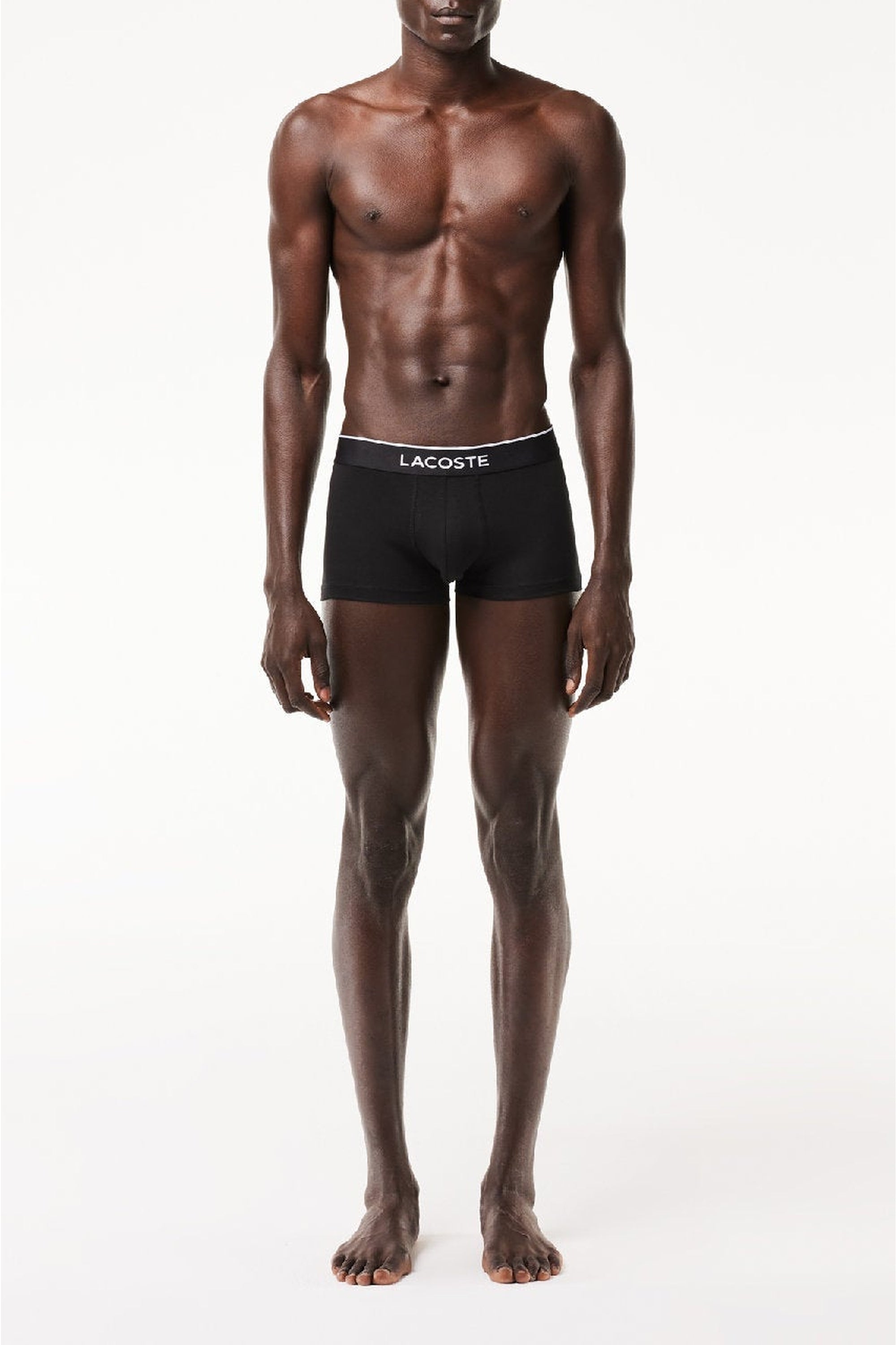 ZDOUBLON_Pack of 3 boxers with logo - Black & Silver