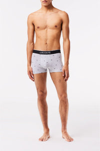 ZDOUBLON_Pack of 3 boxers with logo - Black & Silver