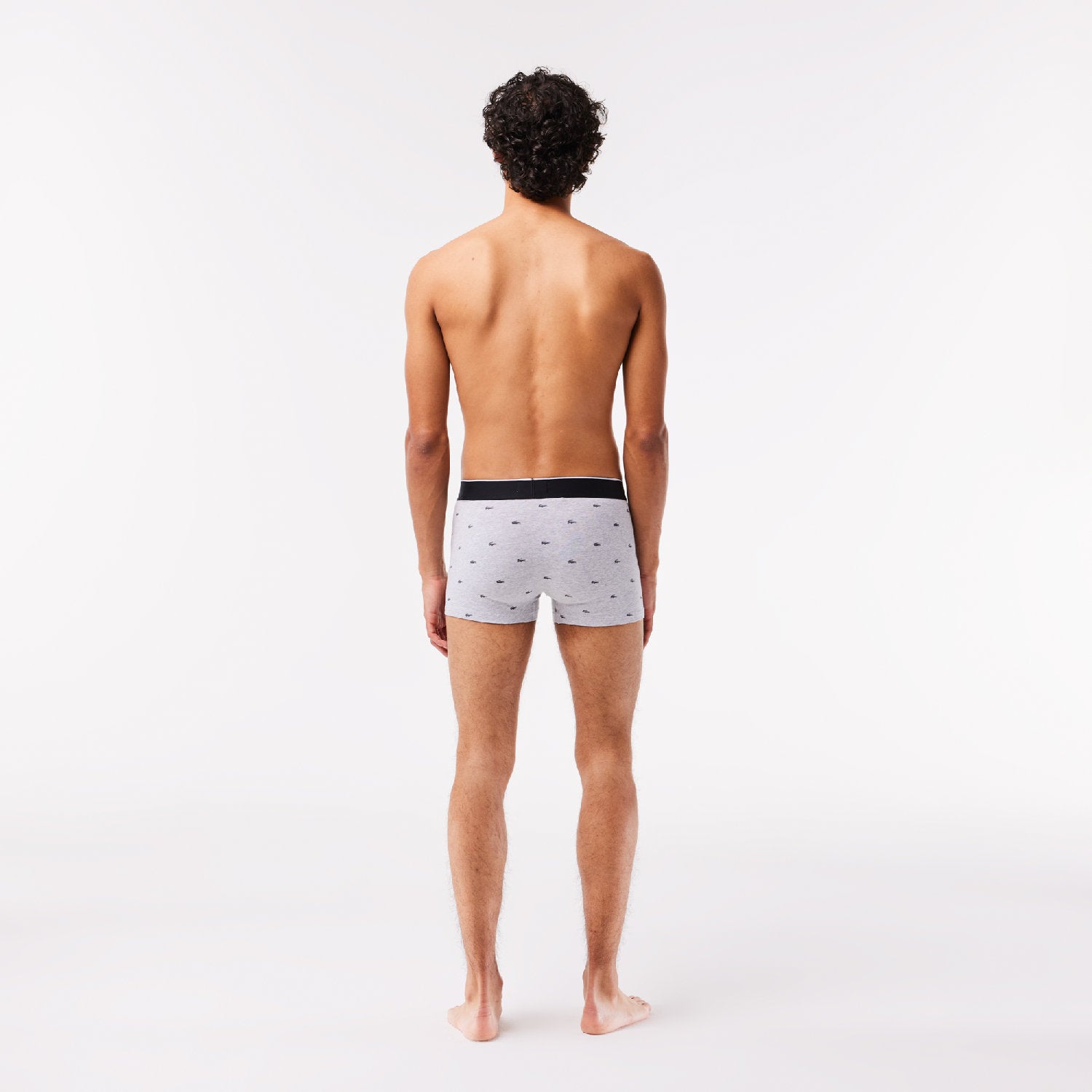 ZDOUBLON_Pack of 3 boxers with logo - Black & Silver