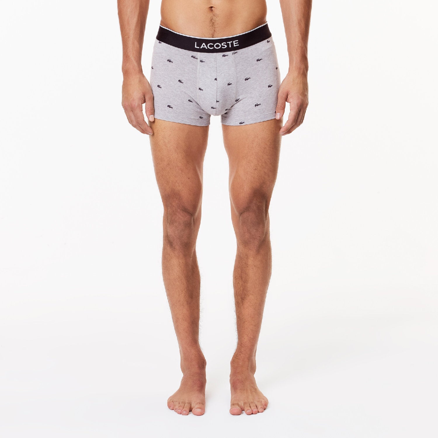 ZDOUBLON_Pack of 3 boxers with logo - Black & Silver
