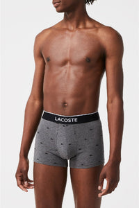 ZDOUBLON_Pack of 3 boxers with logo - Black & Silver