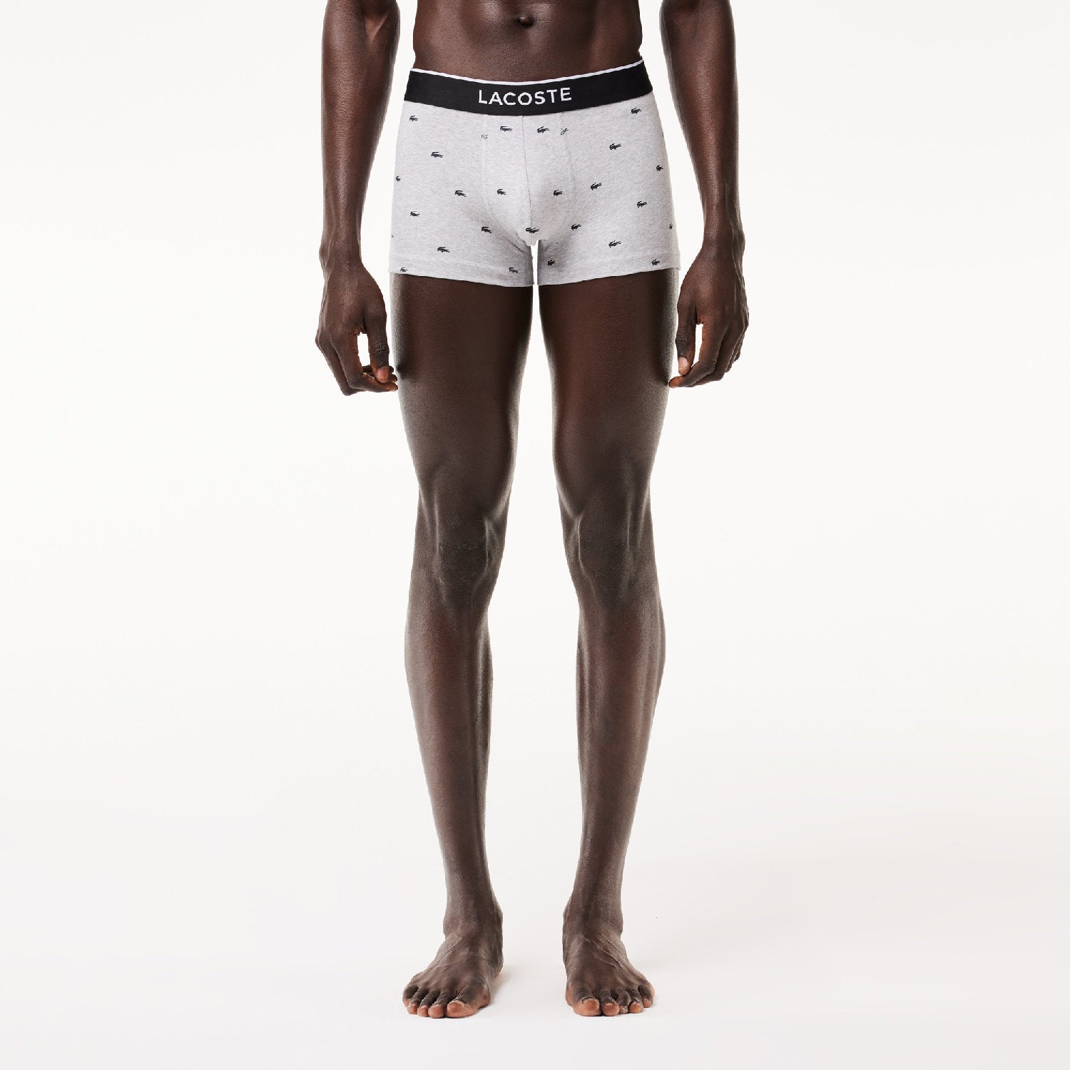 ZDOUBLON_Pack of 3 boxers with logo - Black & Silver