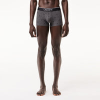 ZDOUBLON_Pack of 3 boxers with logo - Black & Silver