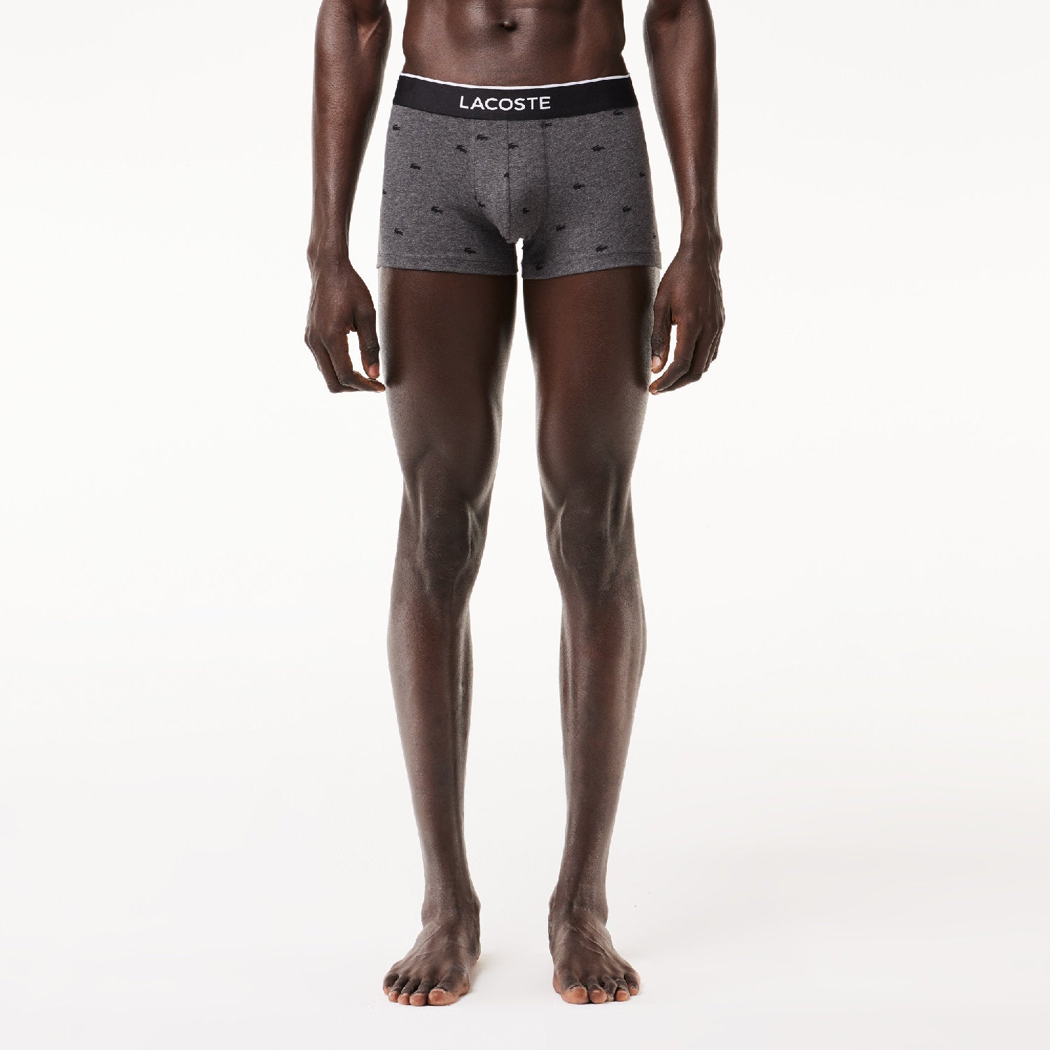 ZDOUBLON_Pack of 3 boxers with logo - Black & Silver
