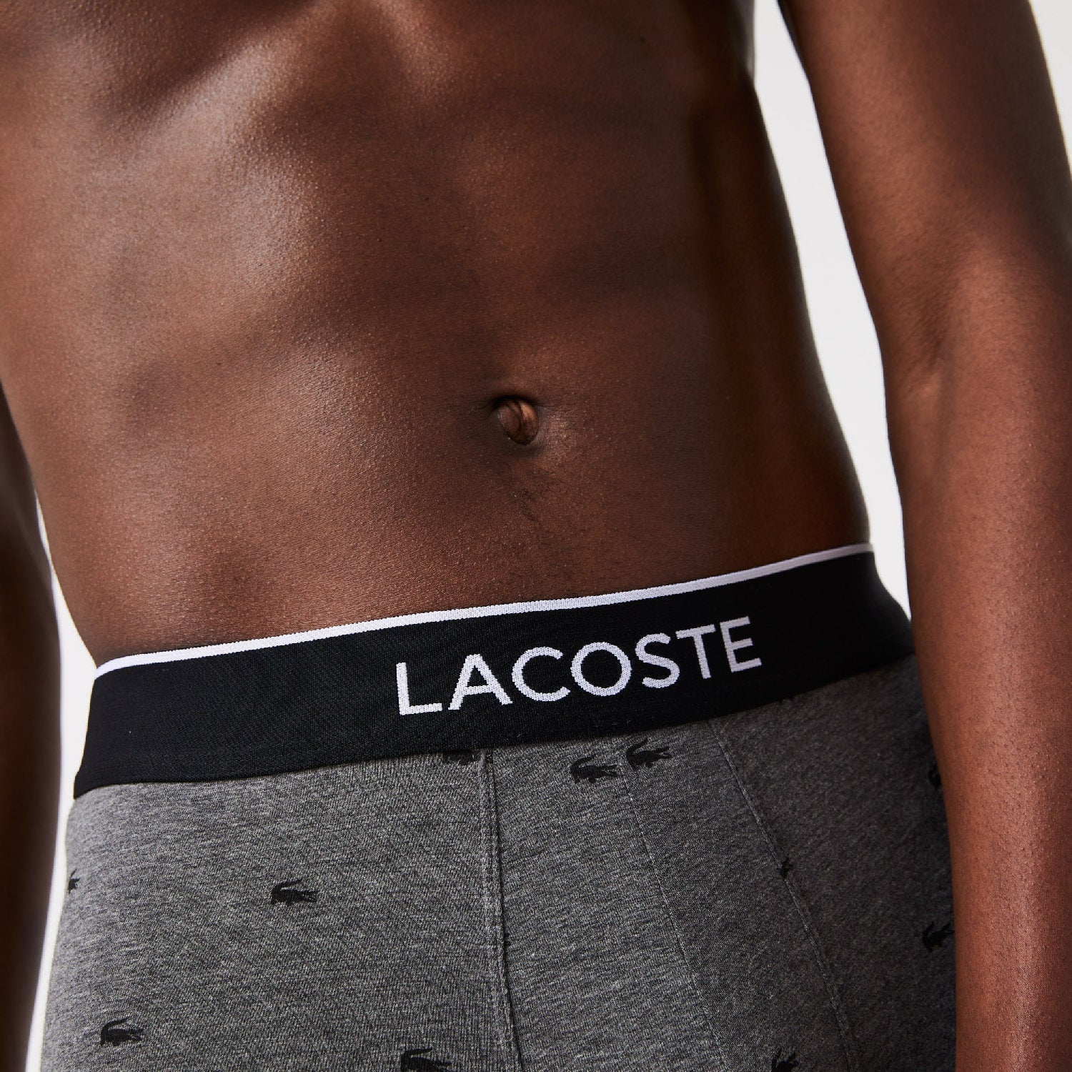 ZDOUBLON_Pack of 3 boxers with logo - Black & Silver