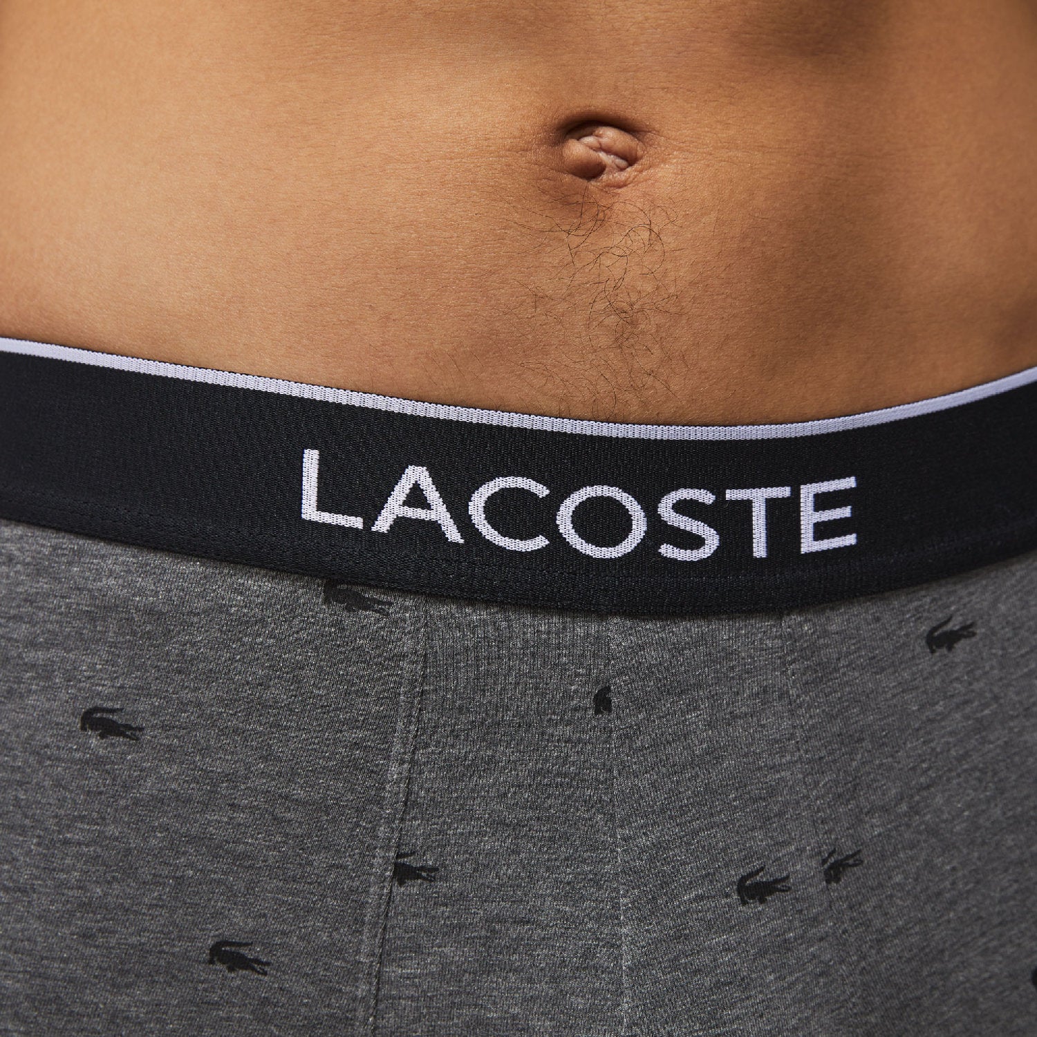 ZDOUBLON_Pack of 3 boxers with logo - Black & Silver