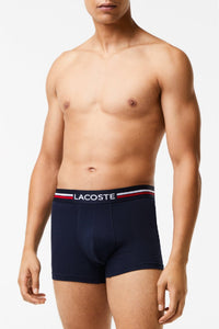 Lot de 3 boxers avec logo - Marine & Blanc