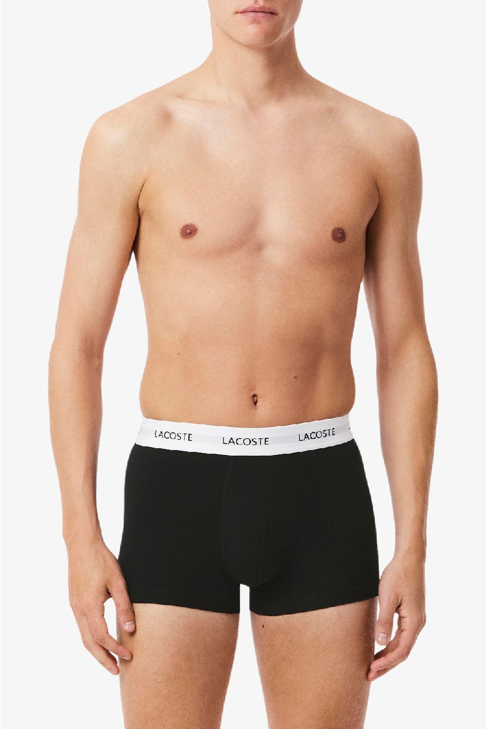 Lot de 3 boxers courts stretch - Noir