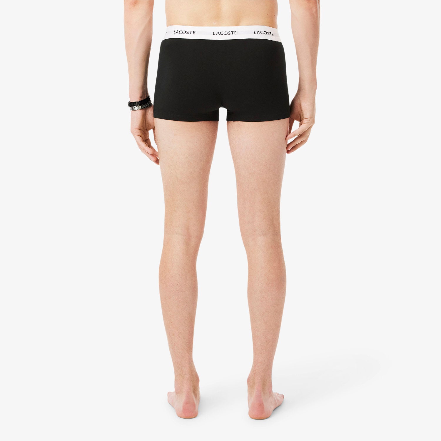Lot de 3 boxers courts stretch - Noir