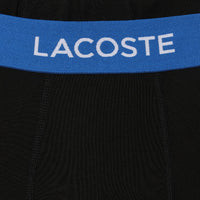 Lot de 3 boxers courts avec ceinture siglée en piqué - Noir & Marina