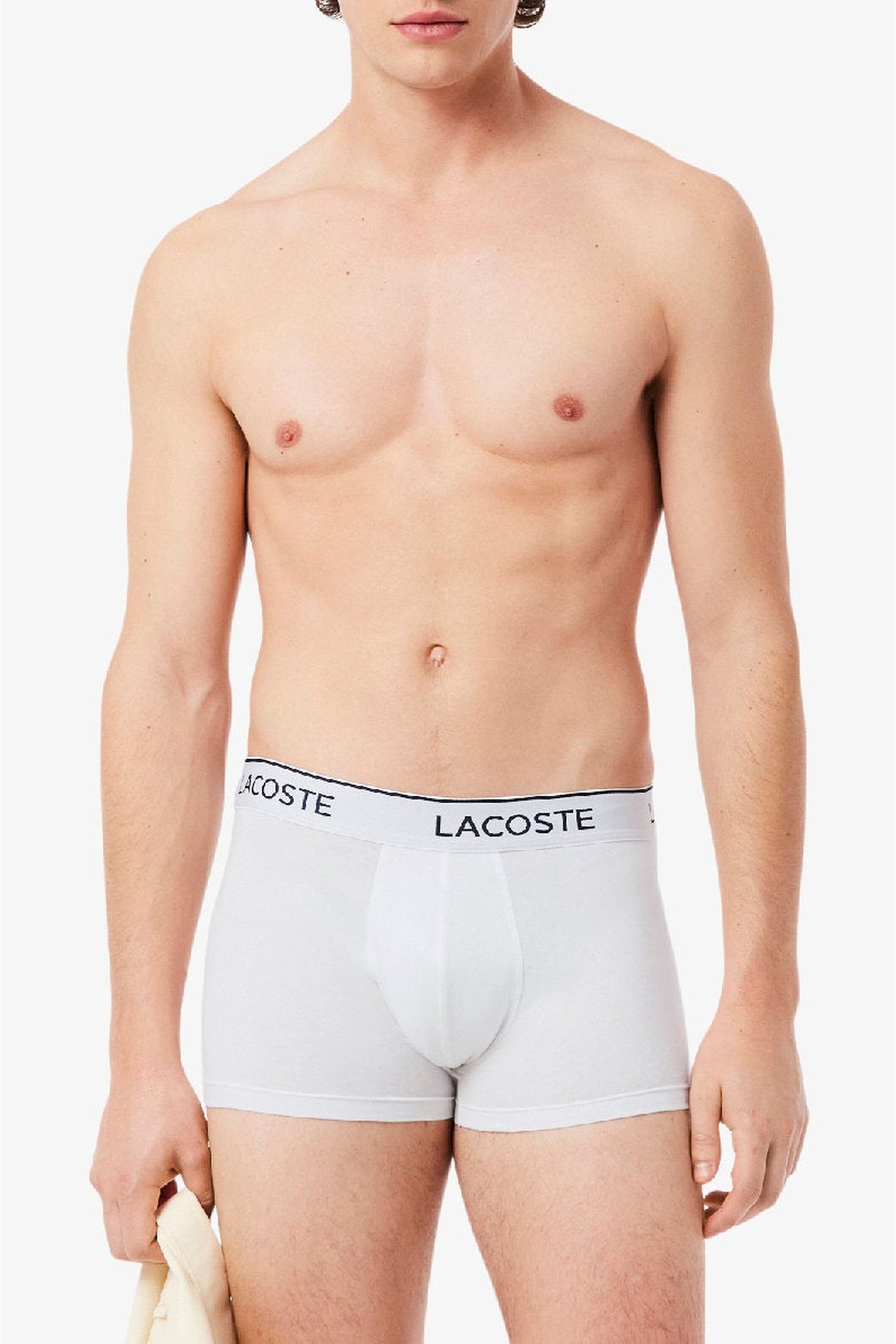 Caleçon à taille élastique - Blanc