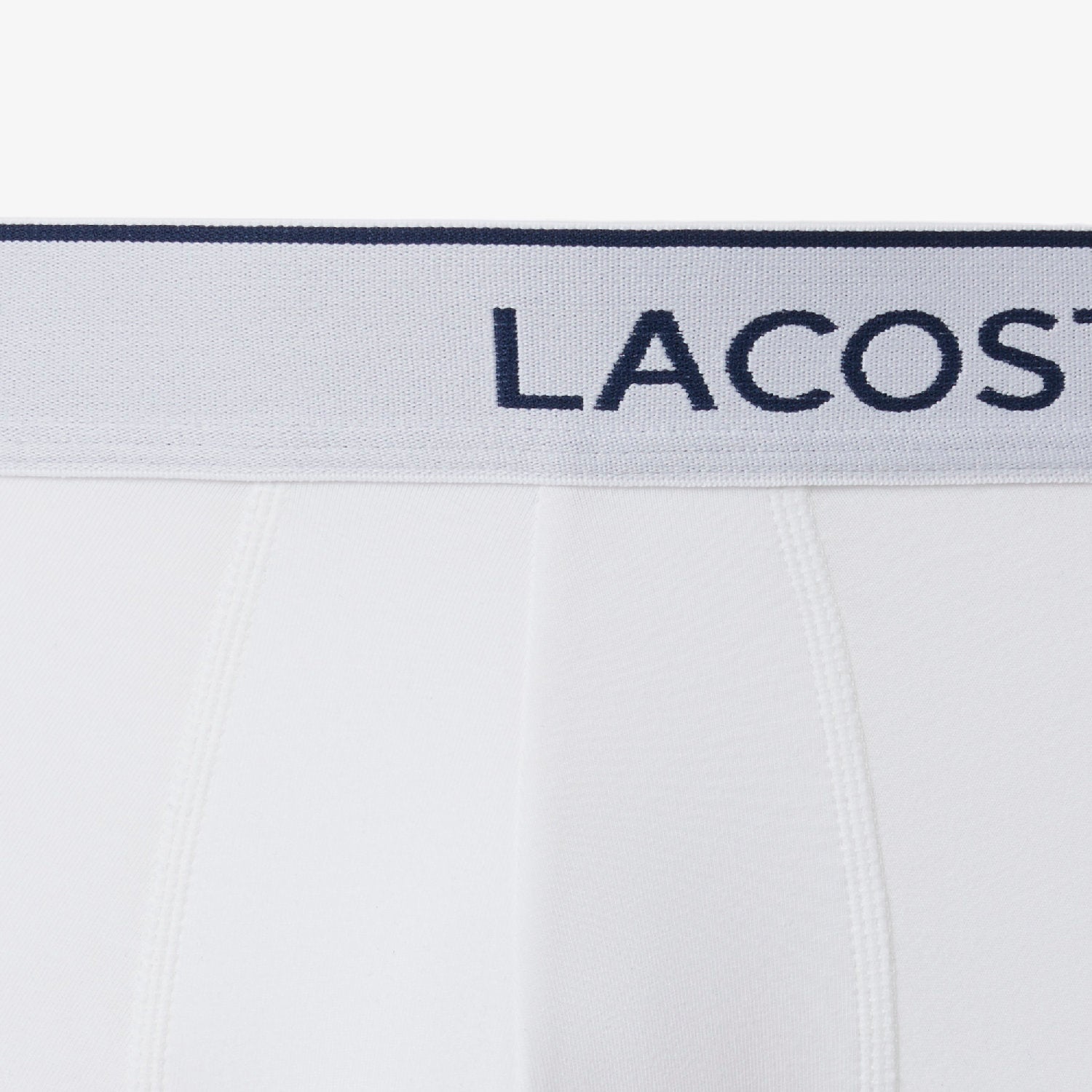 Elastic waist shorts - White
