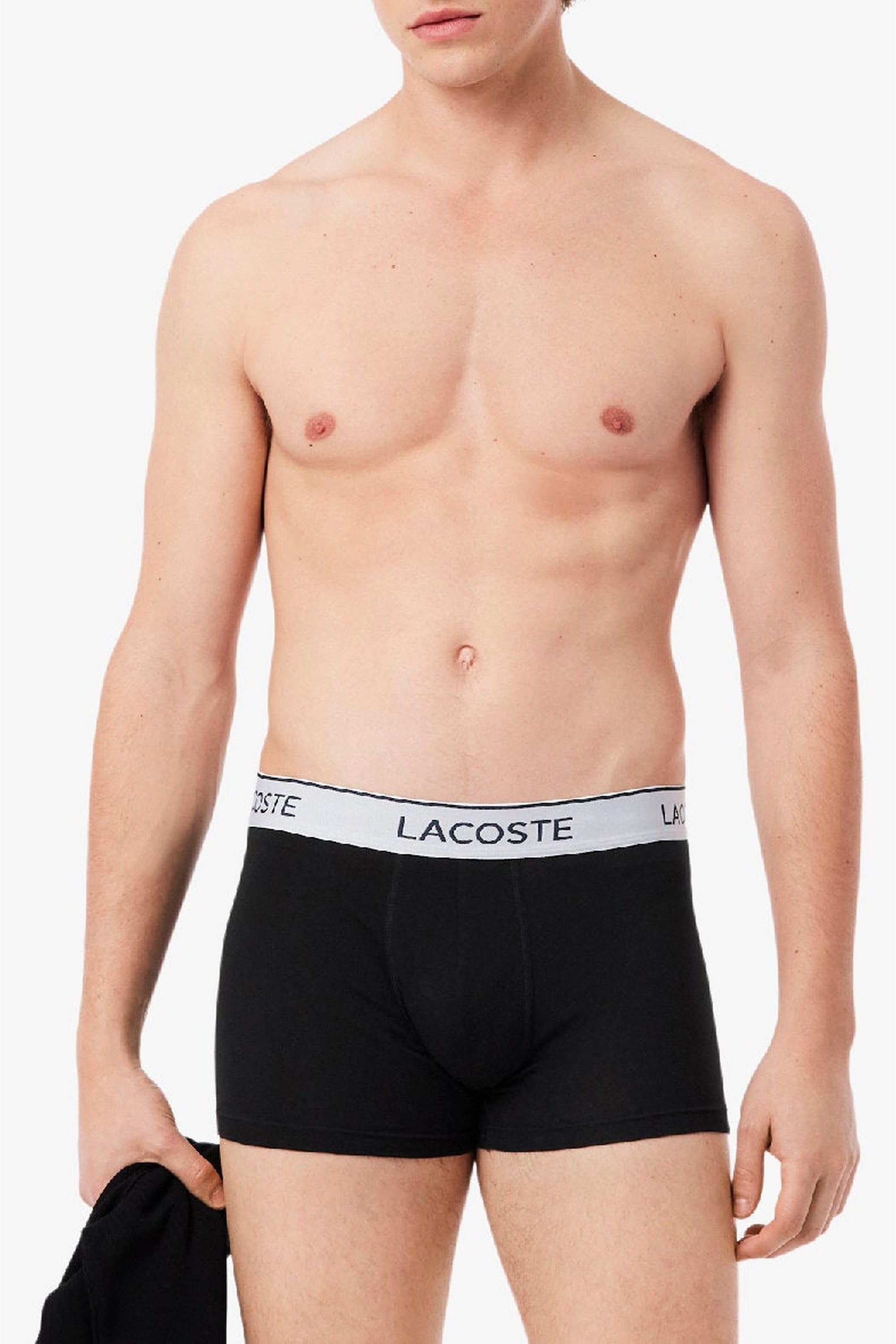 Caleçon à taille élastique - Noir