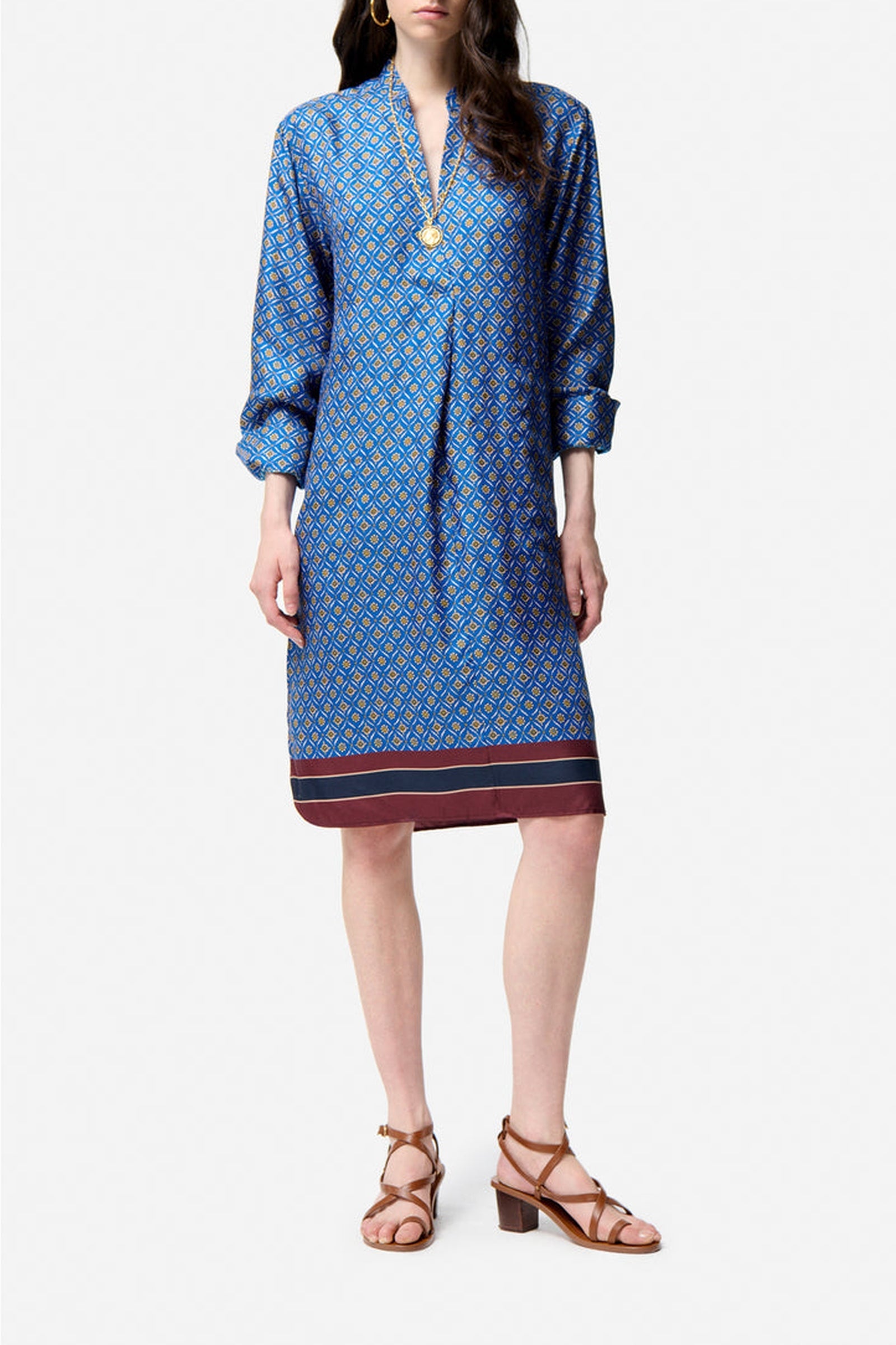 Robe midi Elorina - Marine
