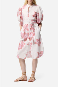 Robe midi Flora - Quartz