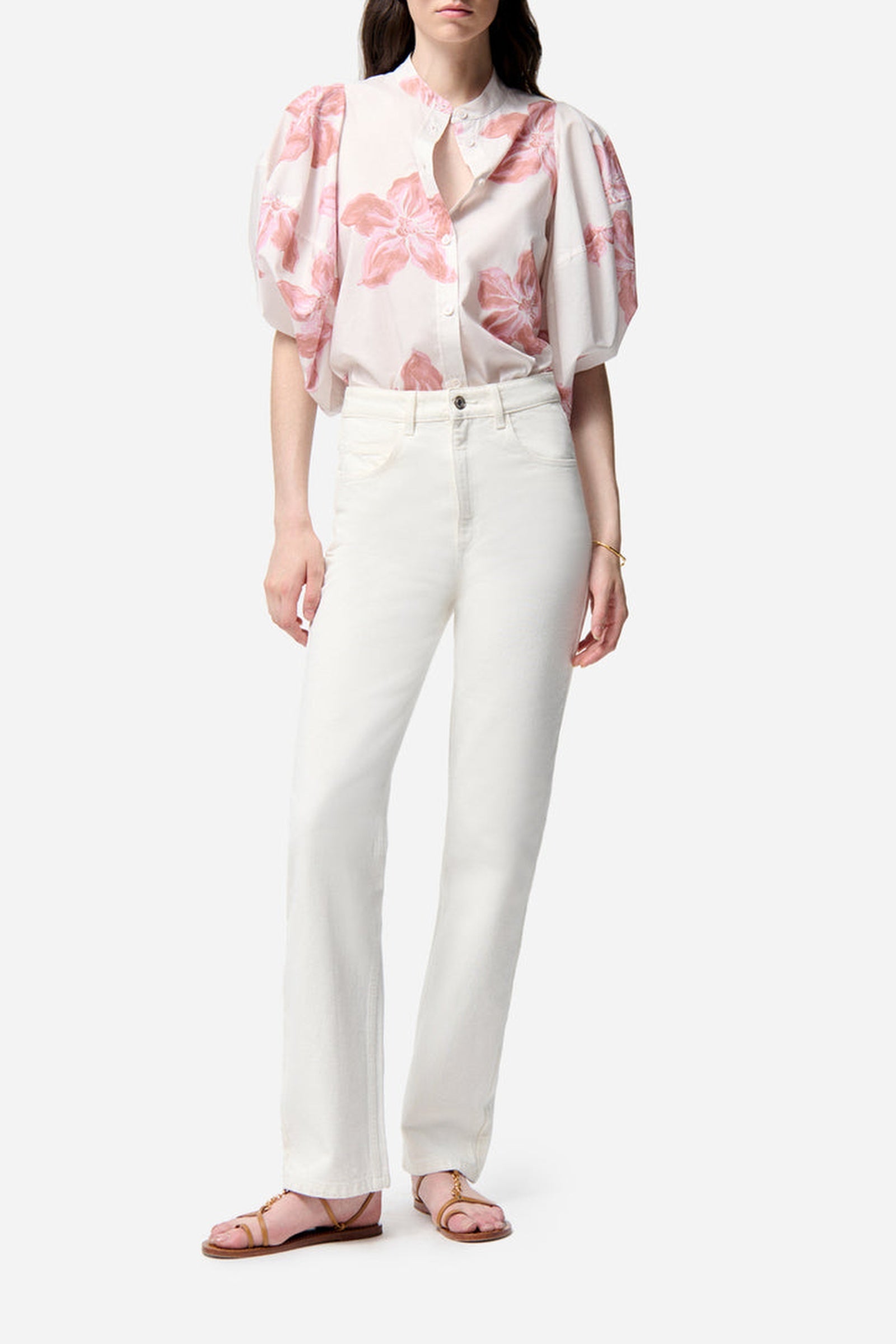 RECO : 95 // Chemise Felicie en coton - Quartz