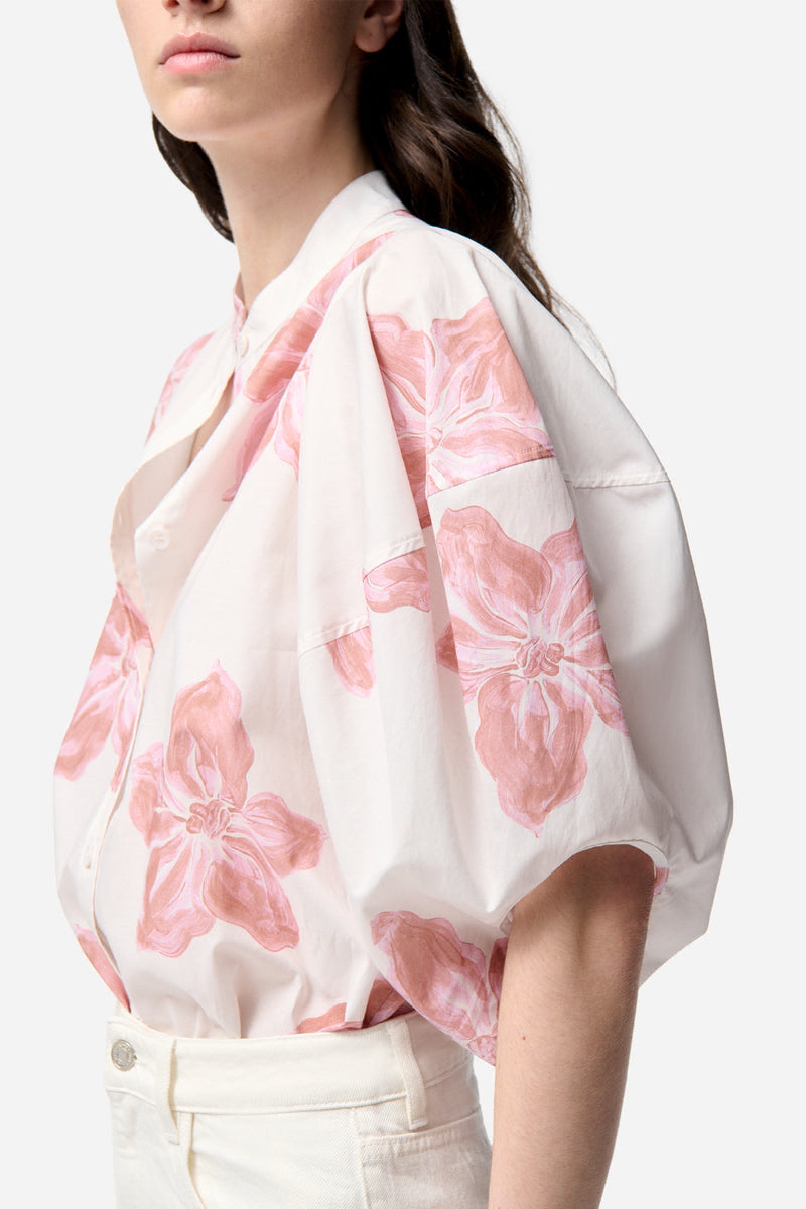 Felicie cotton shirt - Quartz