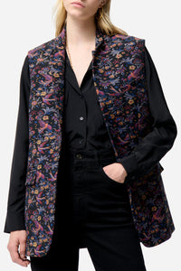 Veste sans manches Jud - Noir & Multicolore