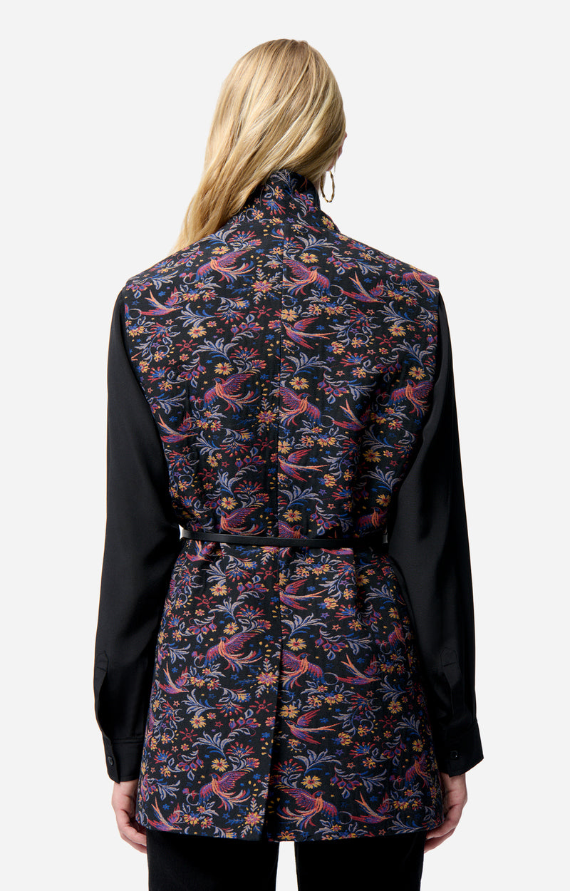 Veste sans manches Jud - Noir & Multicolore