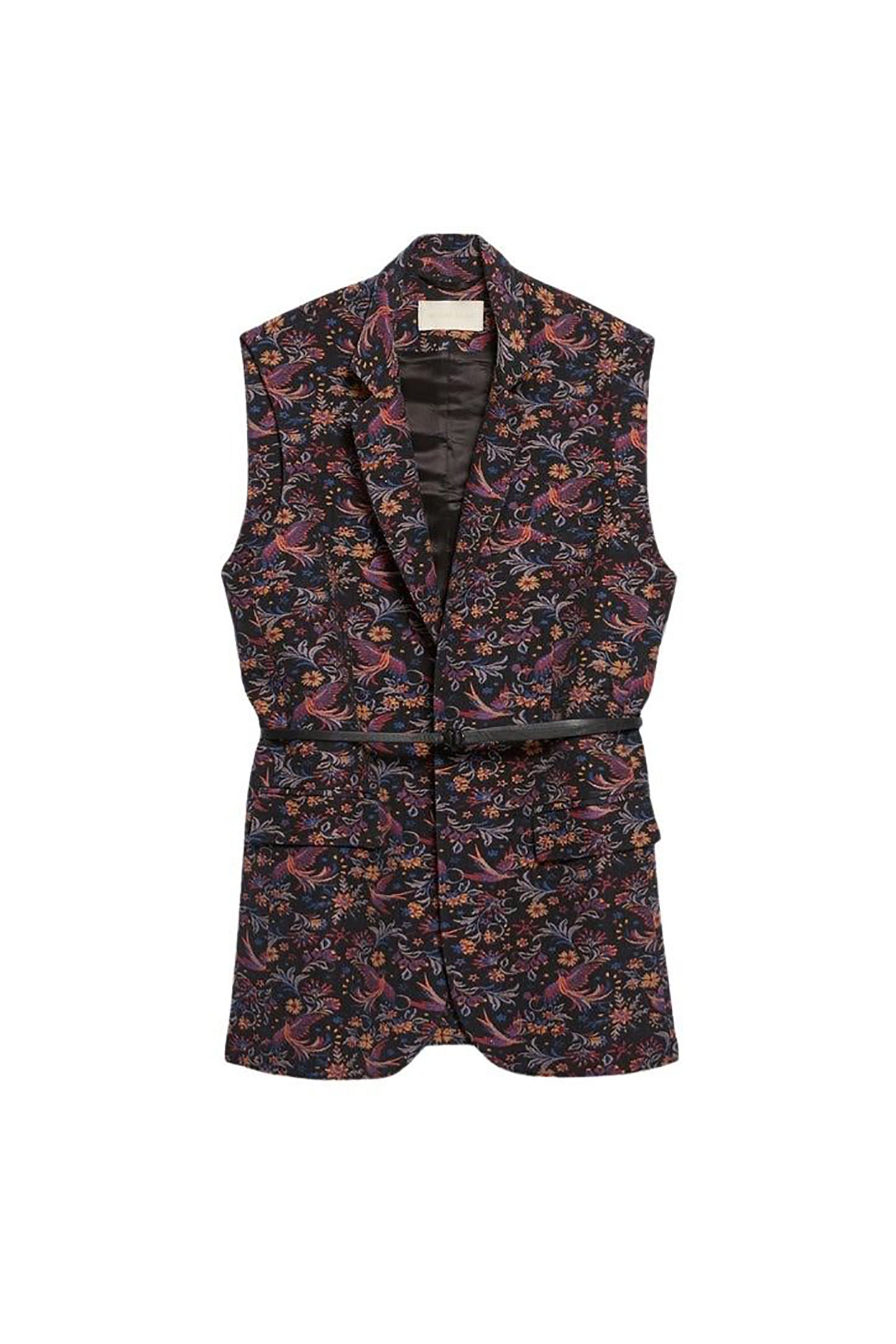 Veste sans manches Jud - Noir & Multicolore