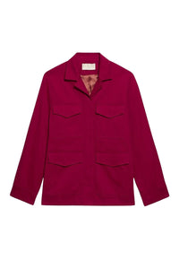 Veste saharienne Felipe - Carmin