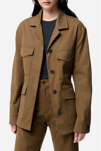 Veste droite Felipe - Kaki
