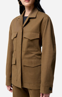 Veste droite Felipe - Kaki