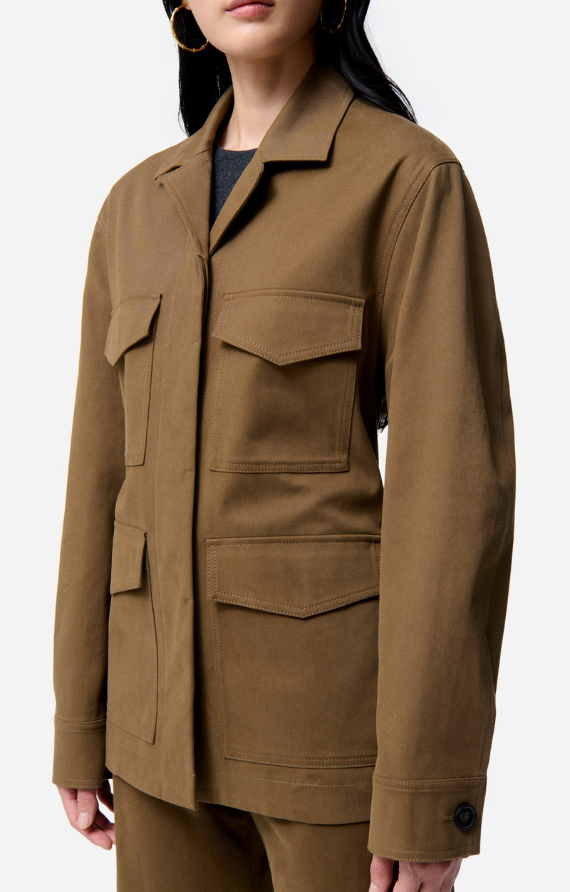 Veste droite Felipe - Kaki