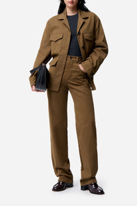 Veste droite Felipe - Kaki