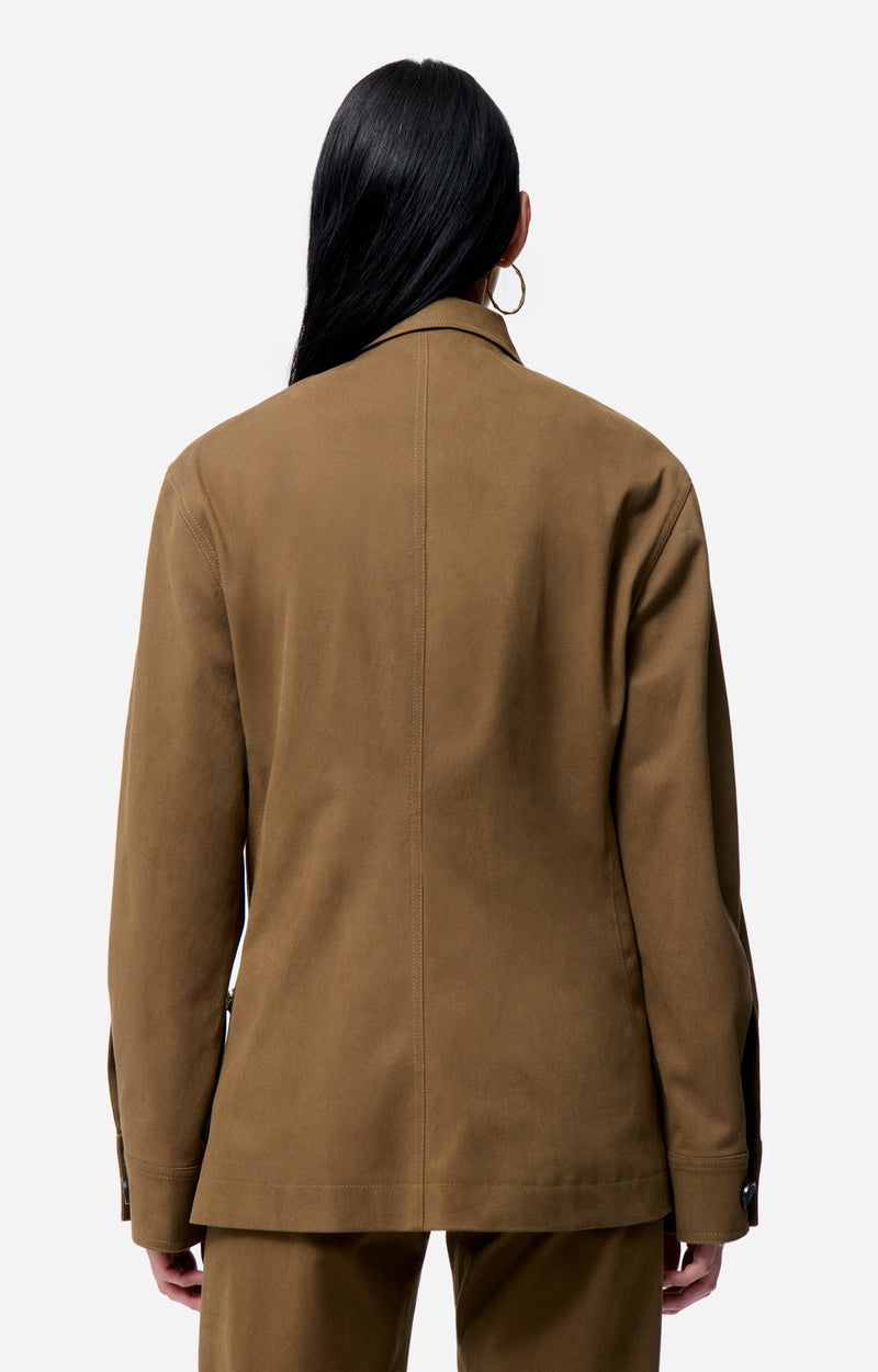 Veste droite Felipe - Kaki