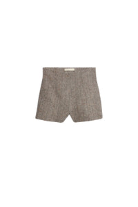 Huchet wool shorts - Chinese brown