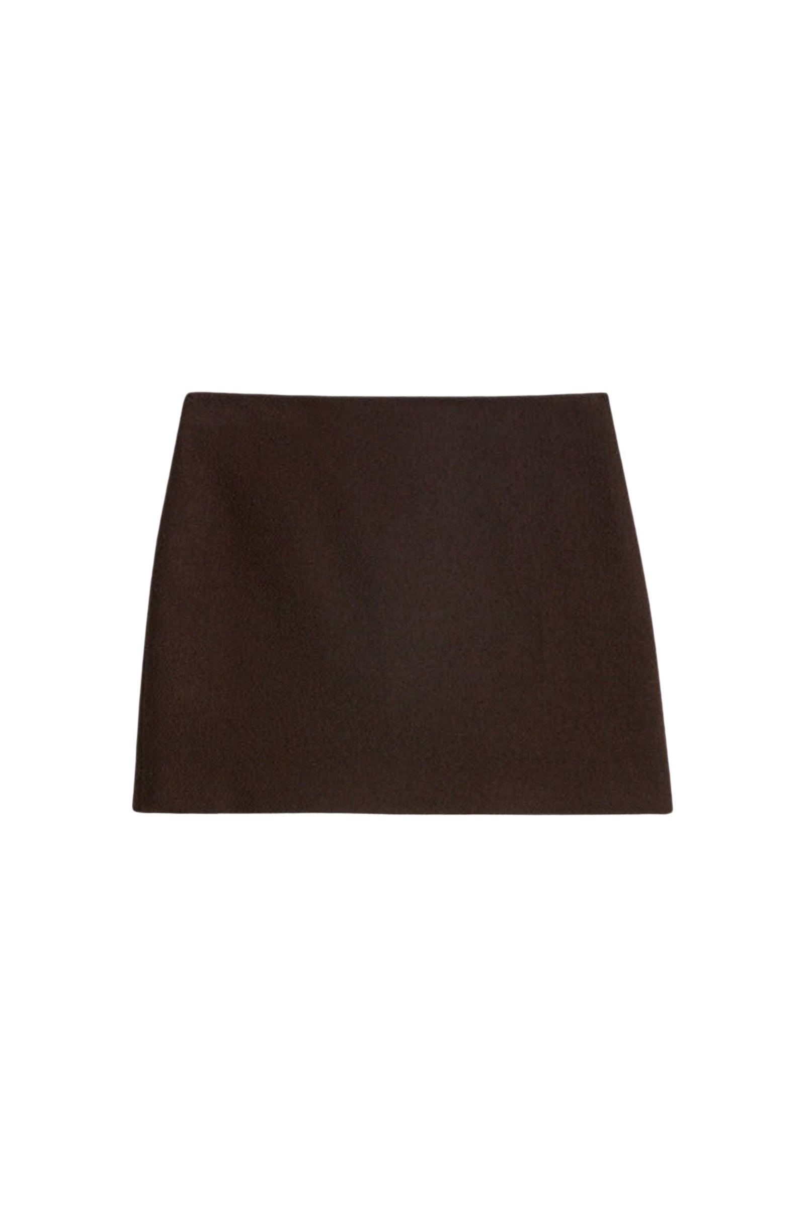 RECO : 70 // Jupe Tolmia en laine - Marron