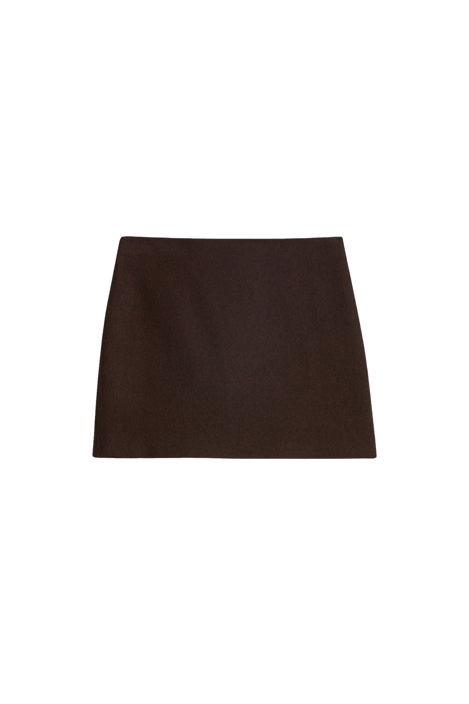 Tolmia wool skirt - Brown
