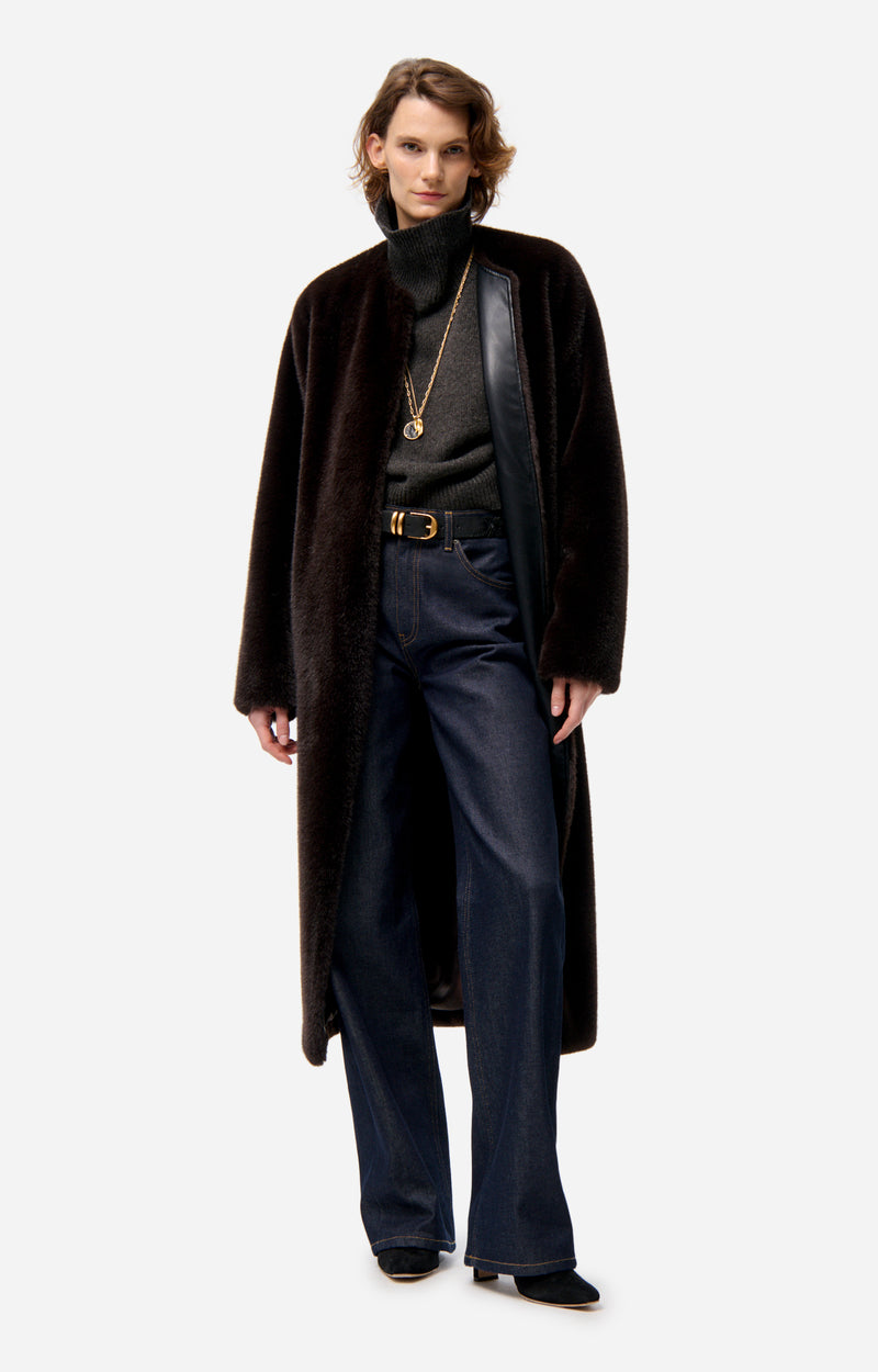 Manteau Fluffy