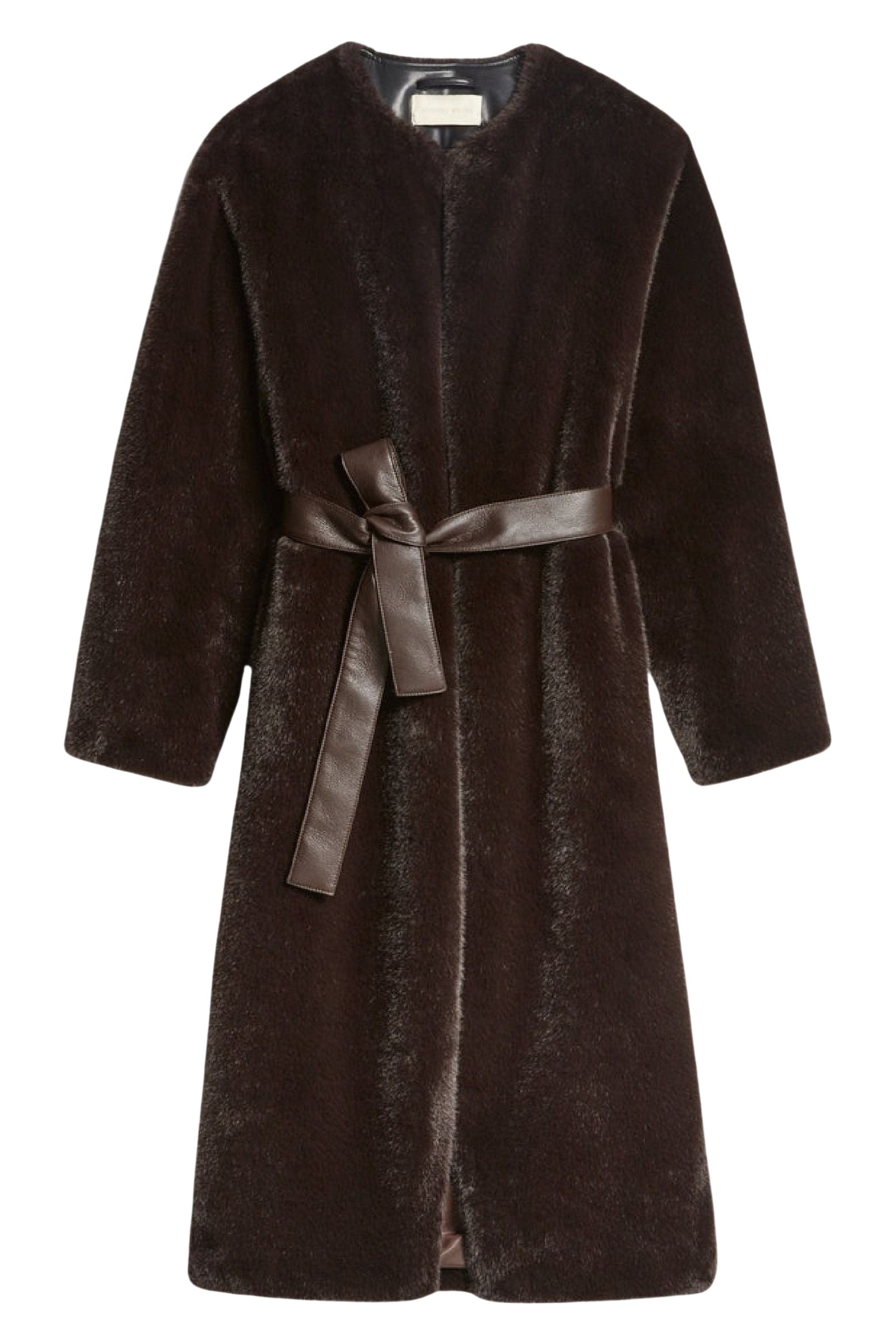 RECO : 290 // Manteau Fluffy - Brun