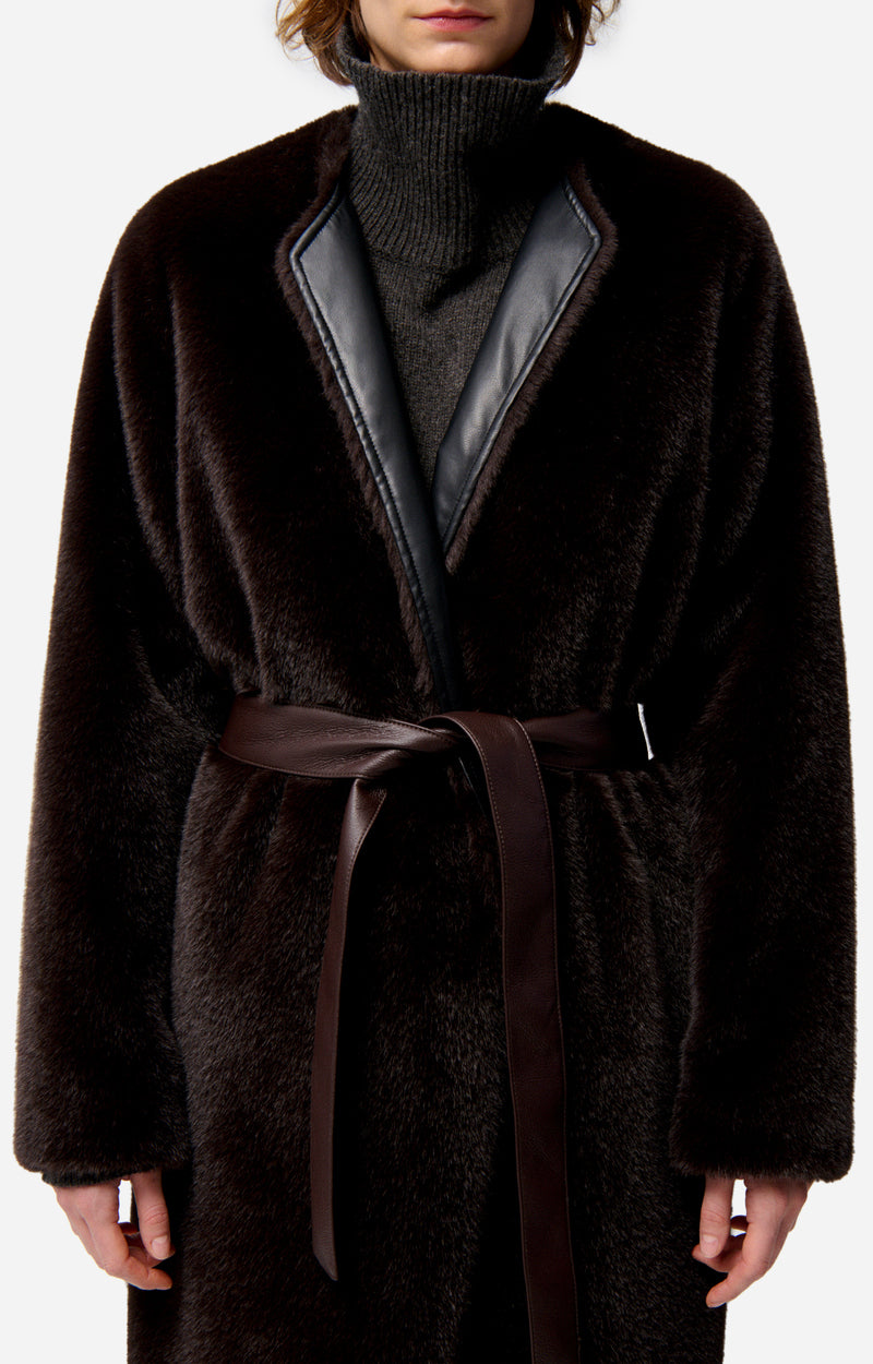Manteau Fluffy