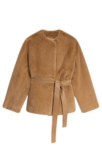 Veste ceinturée Fabu - Beige